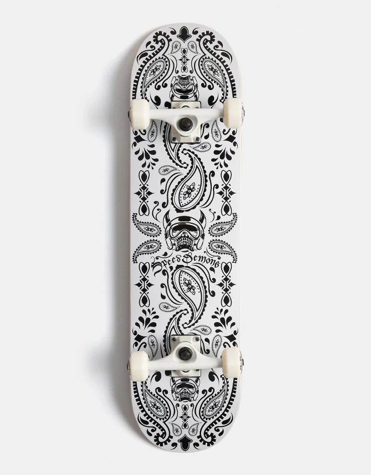 Speed Demons Bandana Complete Skateboard