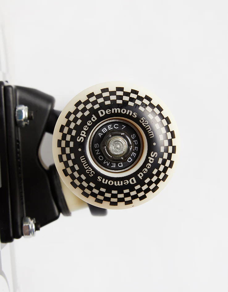 Speed Demons Checkers Complete Skateboard - 8" - Image 5