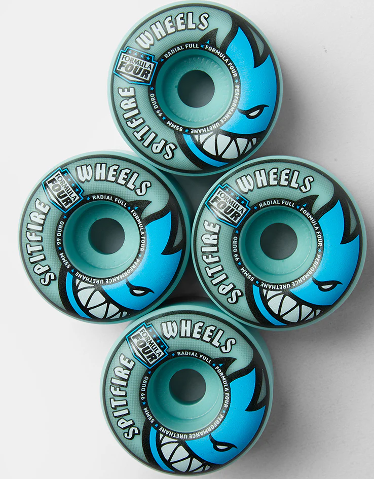 Spitfire Bighead Colours Formula Four Radial Full 99d Skateboard Wheels - 55mm - Image 2