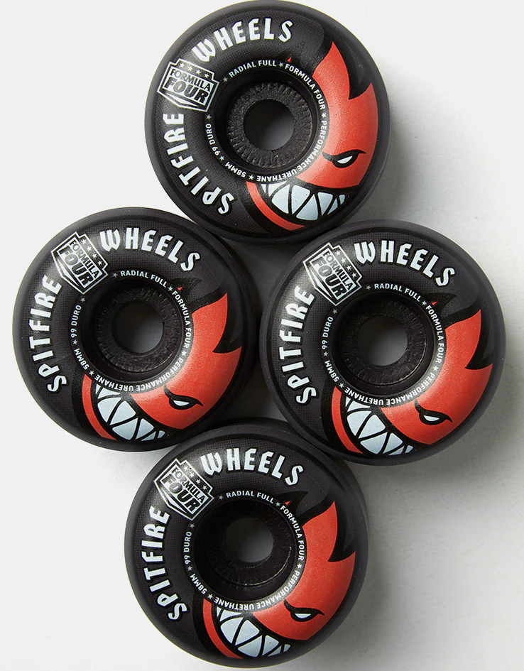 Spitfire Bighead Colours Formula Four Radial Full 99d Skateboard Wheels - 58mm - Image 2
