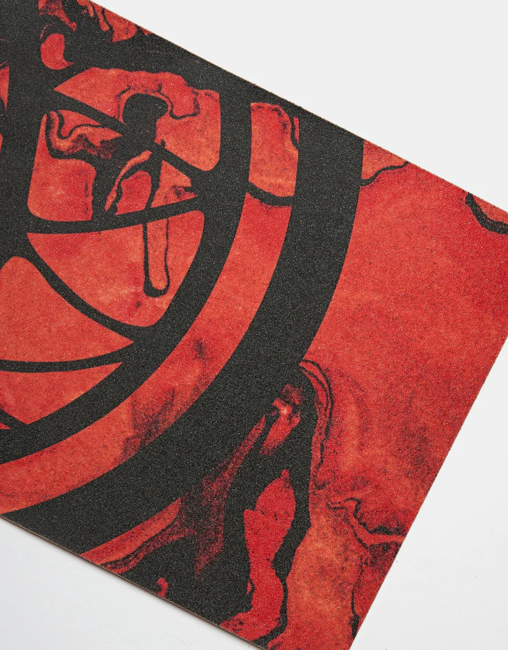 Spitfire Bighead Lava 9" Graphic Grip Tape Sheet - Image 4
