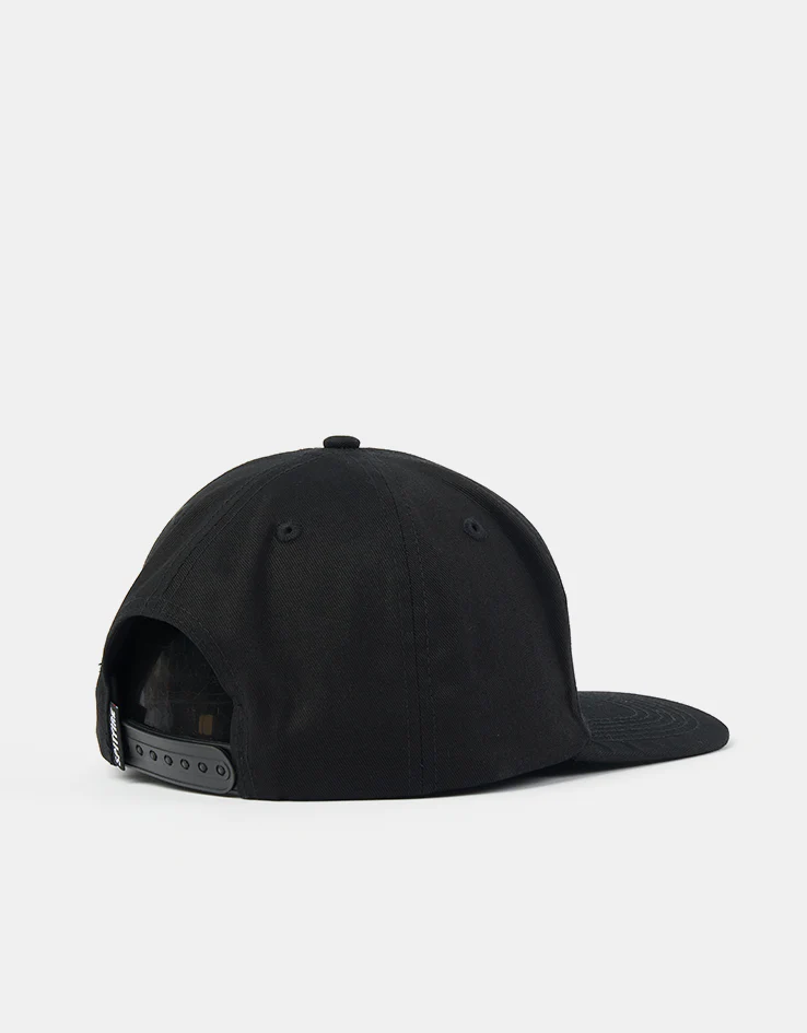 Spitfire Bighead Snapback Cap - Black/Black - Image 4