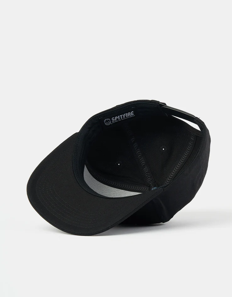 Spitfire Bighead Snapback Cap - Black/Black - Image 5