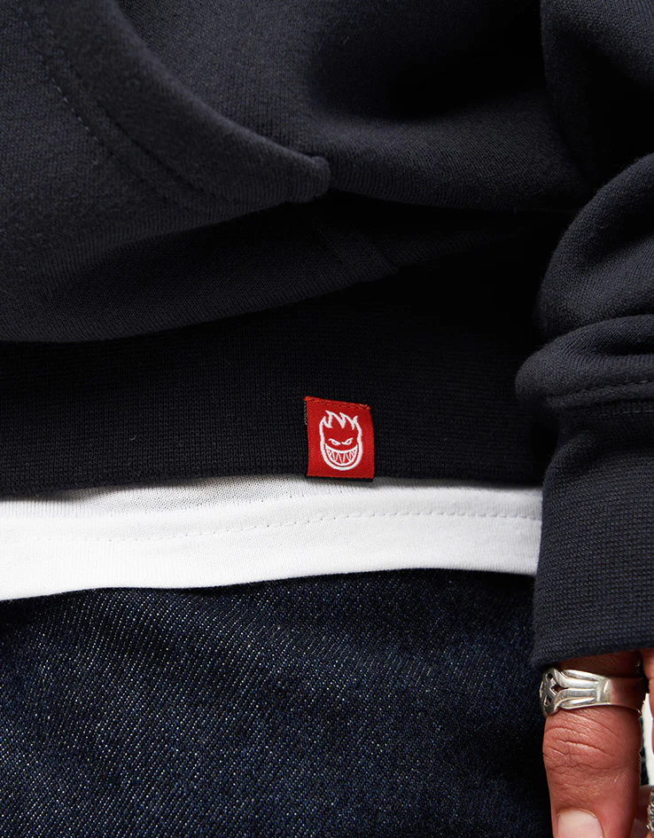 Spitfire Chrome Venom Pullover Hoodie - Navy/Multi - Image 7
