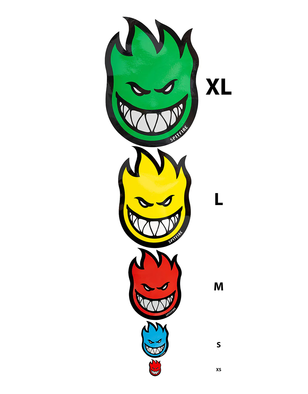 Spitfire Fireball Bighead Medium Sticker - Image 4