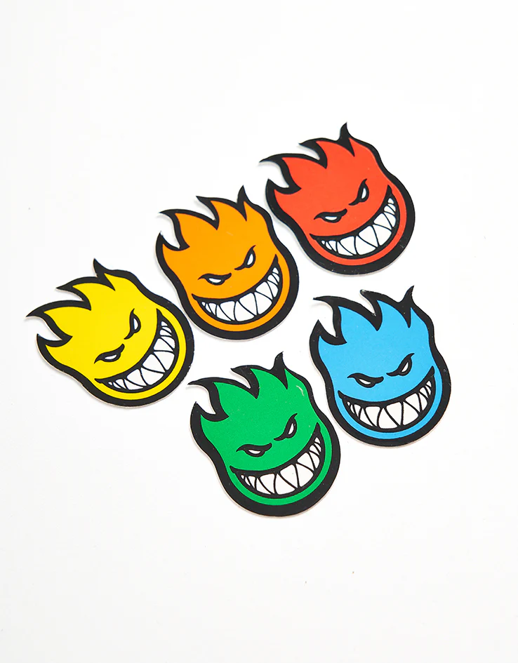 Spitfire Fireball Bighead Mini Sticker - Image 3