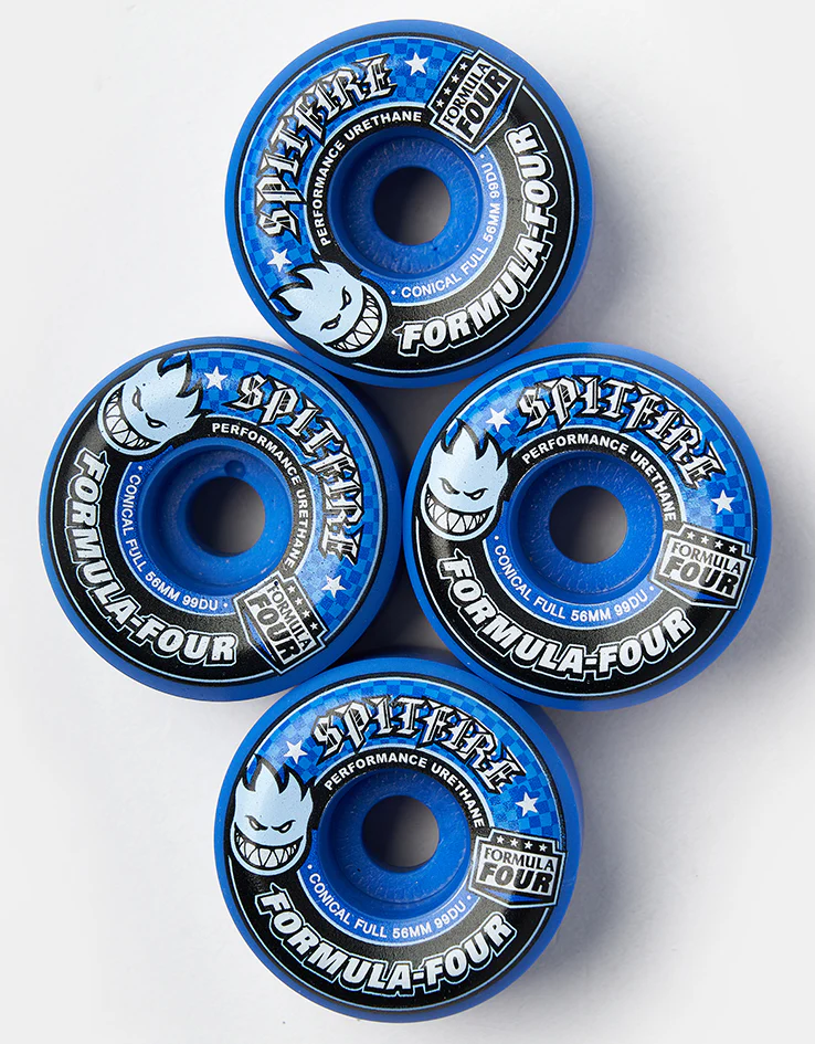 Spitfire Formula Four Conical Full 99d Skateboard Wheels - 56mm - Image 2