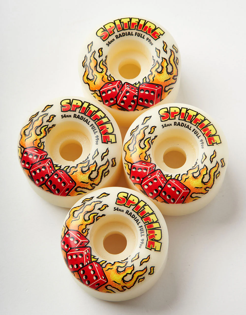 Spitfire Hot Hand Formula Four Radial Full 99d Skateboard Wheels - Image 2