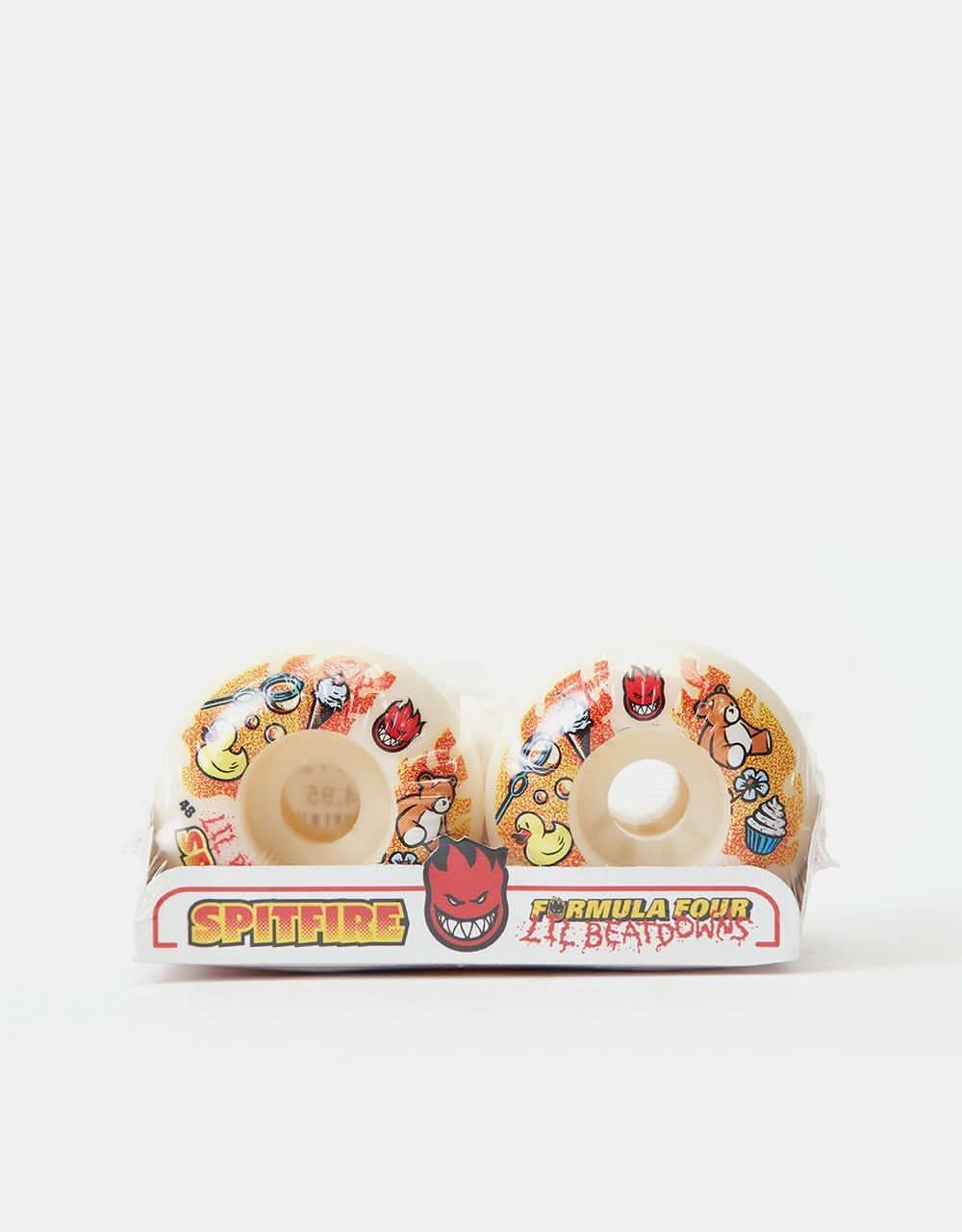 Spitfire Lil' Beatdowns Formula Four Classics 99d Skateboard Wheels - Image 4