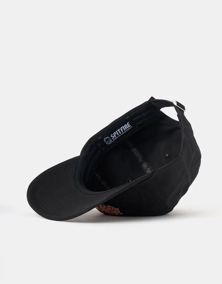 Spitfire Lil Demon Script Cap - Black/Red/Cream - Image 6
