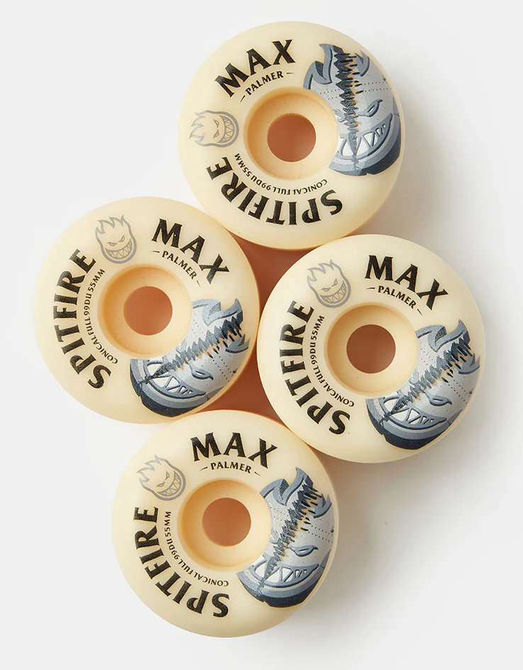 Spitfire Max Burn Squad Formula Four Conical Full 99d Skateboard Wheels - 55mm - Image 2