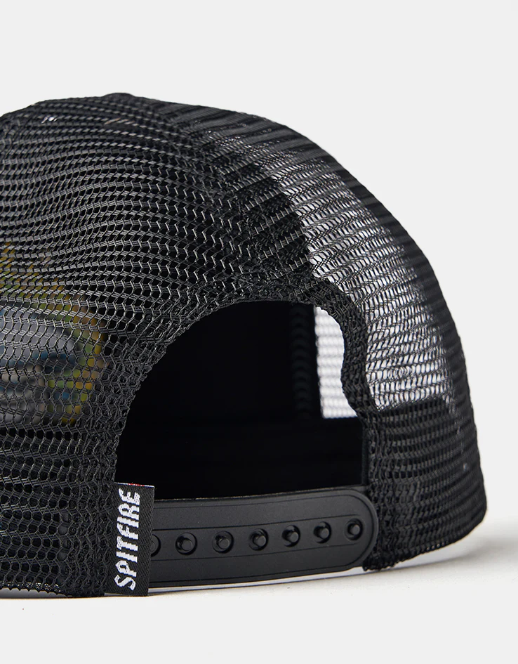 Spitfire Mushroom Bighead Cap - Black/Blue/Green - Image 4