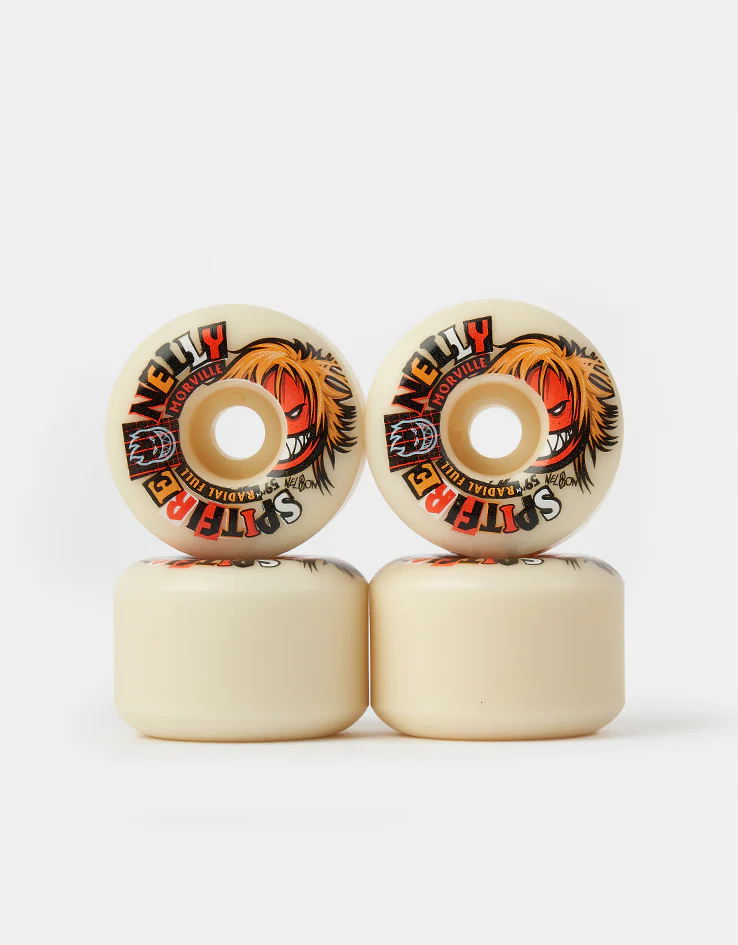 Spitfire Nelly Morville Rough Cut Formula Four Radial Full 99d Skateboard Wheels