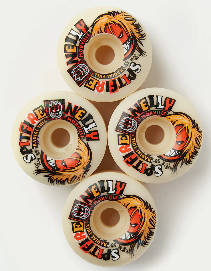 Spitfire Nelly Morville Rough Cut Formula Four Radial Full 99d Skateboard Wheels - Image 2