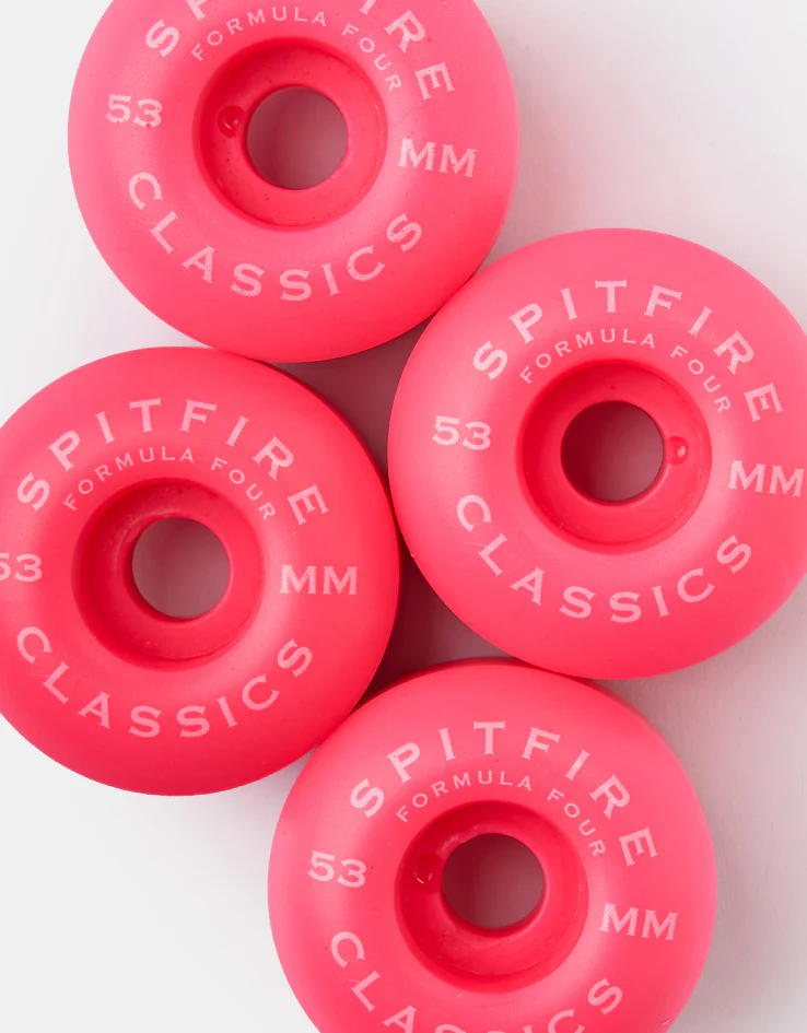 Spitfire Neon Formula Four Classic 99d Skateboard Wheels - 53mm - Image 3