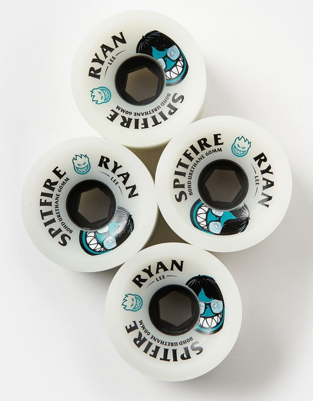 Spitfire Ryan Lee Burn Squad 80HD Skateboard Wheels - 60mm - Image 2