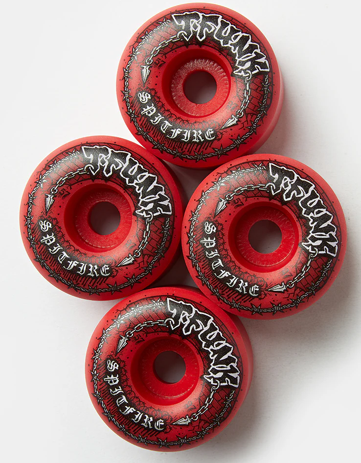 Spitfire T-Funk Raw Formula Four Radial Full 97d Skateboard Wheels - 57mm - Image 2