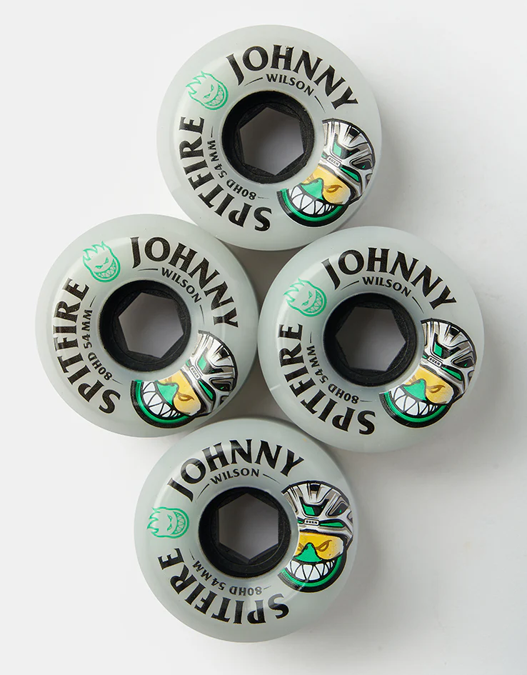 Spitfire Wilson Burn Squad Conical Full 80HD Skateboard Wheels - 54mm - Image 2