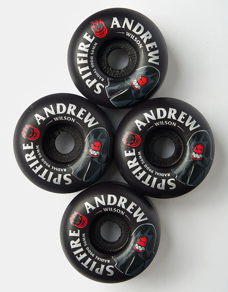 Spitfire Wilson Burn Squad Formula Four Radial 99d Skateboard Wheels - 56mm - Image 2