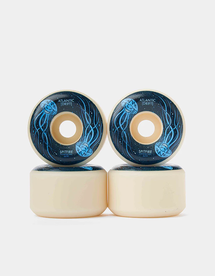 Spitfire x Atlantic Drift Formula Four Conical Full 99d Skateboard Wheels
