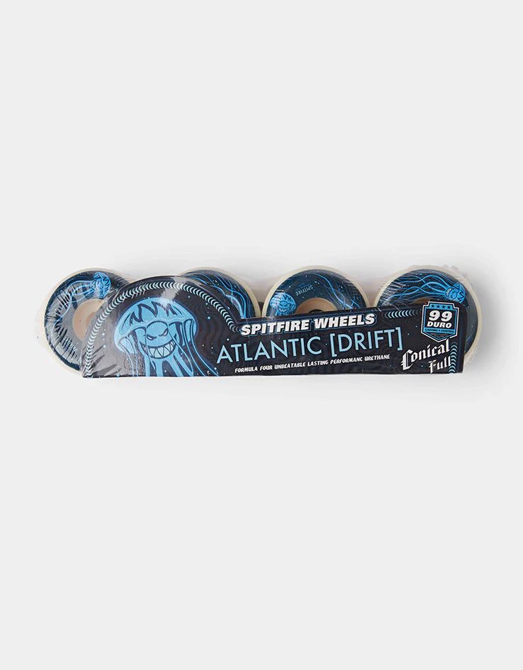 Spitfire x Atlantic Drift Formula Four Conical Full 99d Skateboard Wheels - Image 4