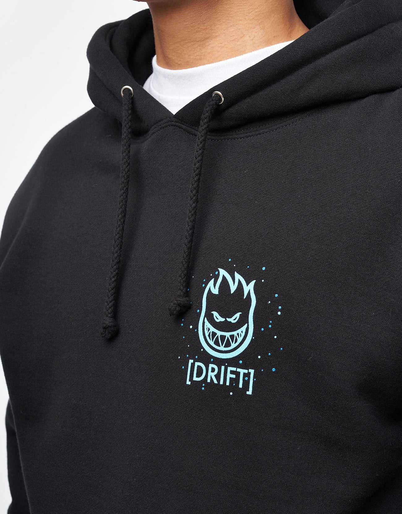 Spitfire x Atlantic Drift Jelly Classic Pullover Hoodie - Black - Image 2