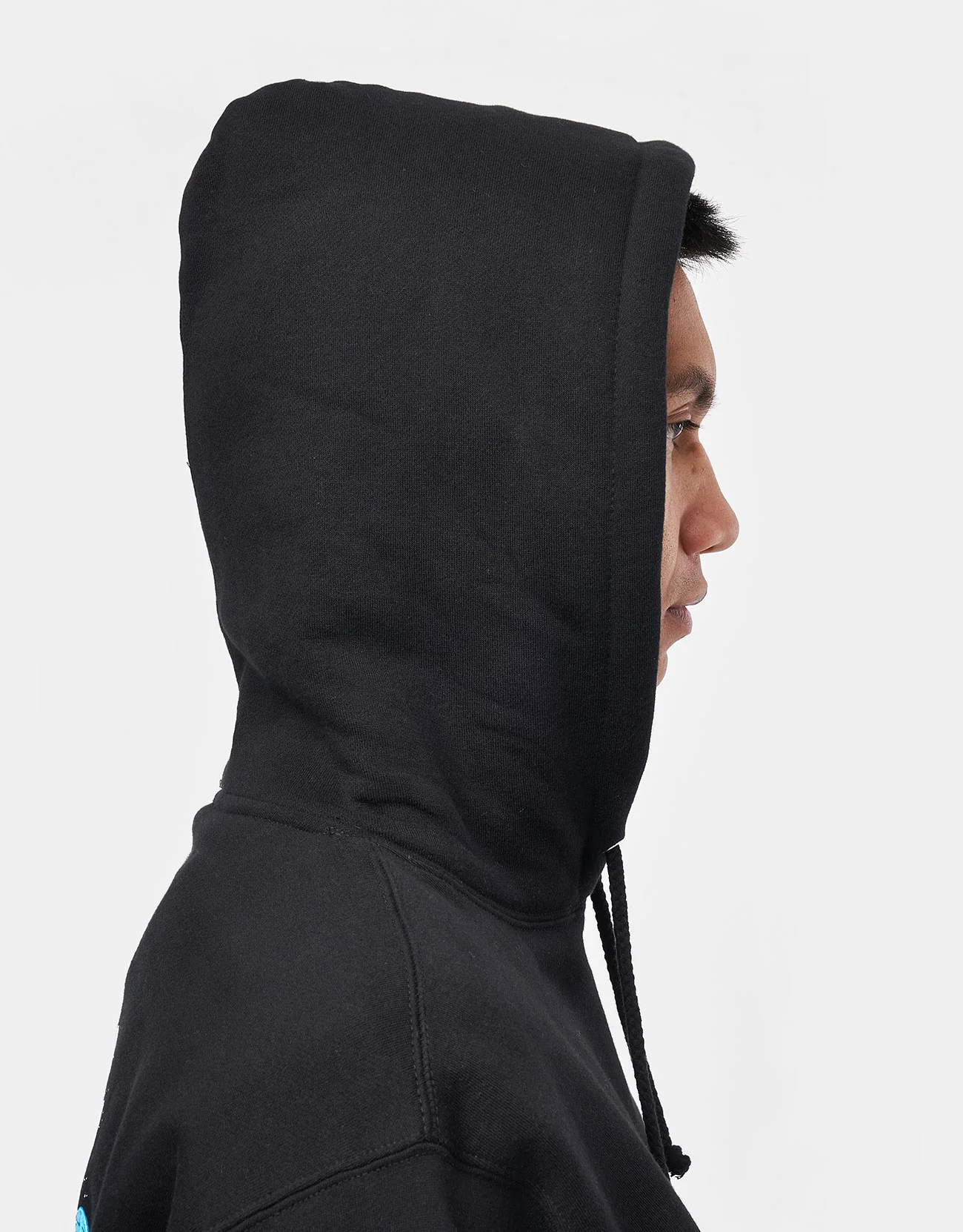 Spitfire x Atlantic Drift Jelly Classic Pullover Hoodie - Black - Image 6