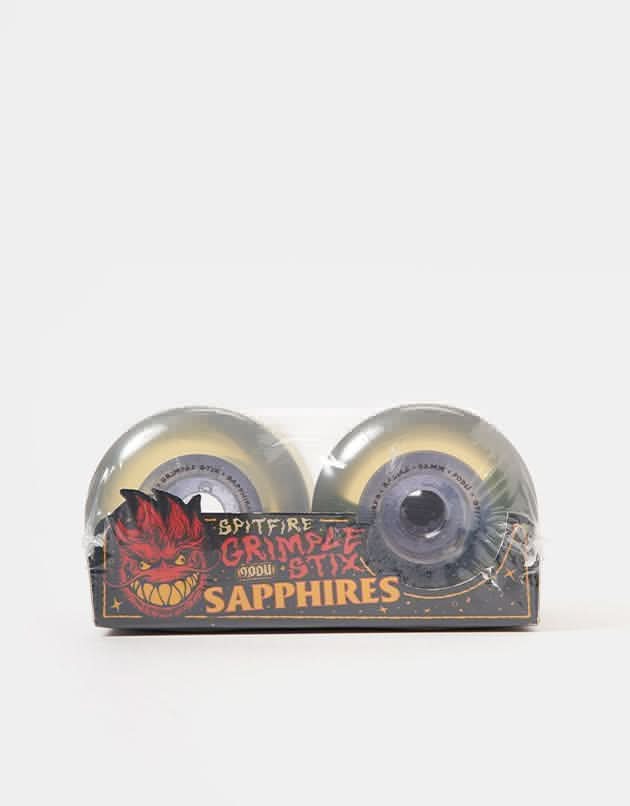 Spitfire x Grimple Stix Grimple Dust Sapphires Radials 90D Skateboard Wheels - 58mm - Image 5
