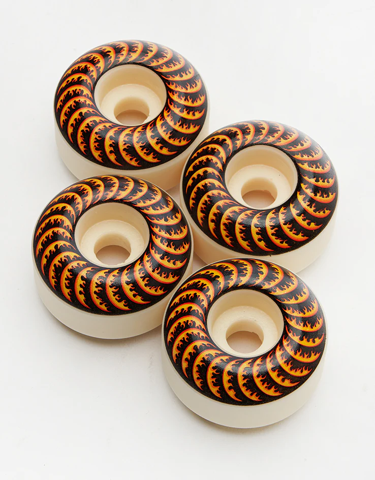 Spitfire x Thrasher Flame Classic Formula Four 99d Skateboard Wheels - 52mm - Image 3