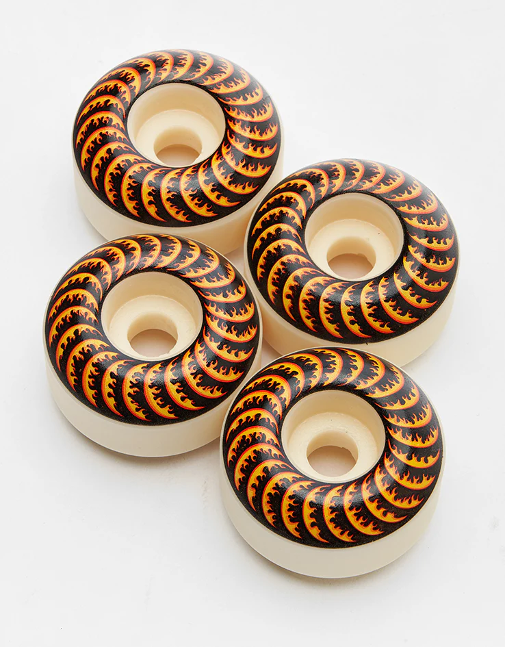 Spitfire x Thrasher Flame Classic Formula Four 99d Skateboard Wheels - 52mm - Image 4