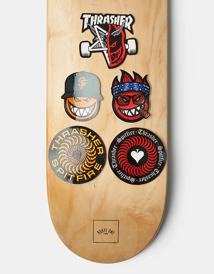 Spitfire x Thrasher Sticker Pack - Image 3