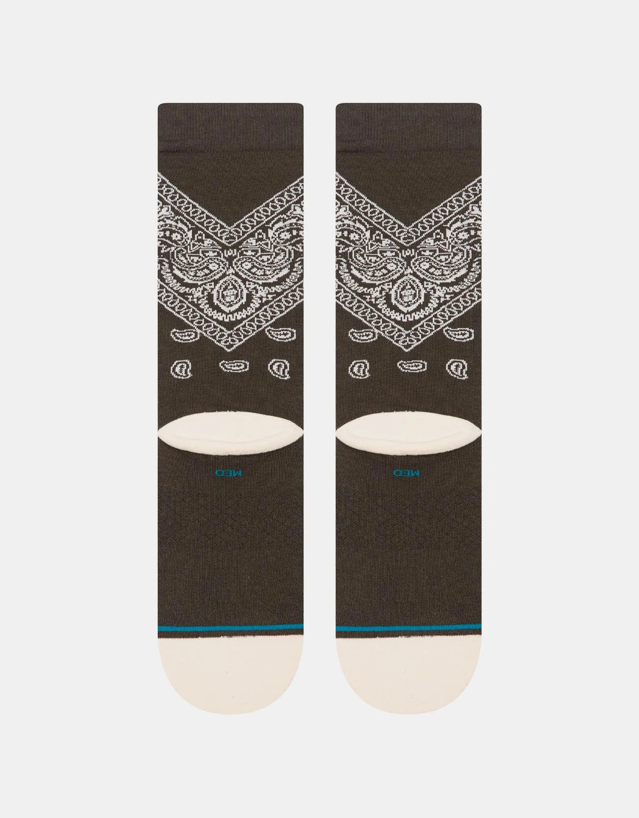 Stance Barrio Crew Socks - Washed Black - Image 3