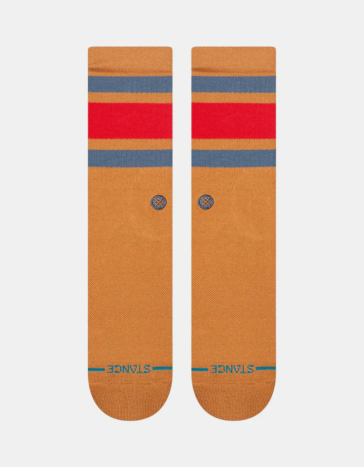 Stance Boyd ST Crew Socks - Tan/Brown - Image 2