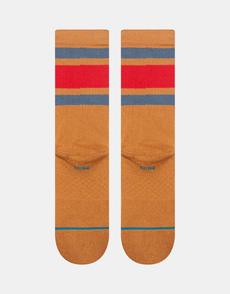 Stance Boyd ST Crew Socks - Tan/Brown - Image 3