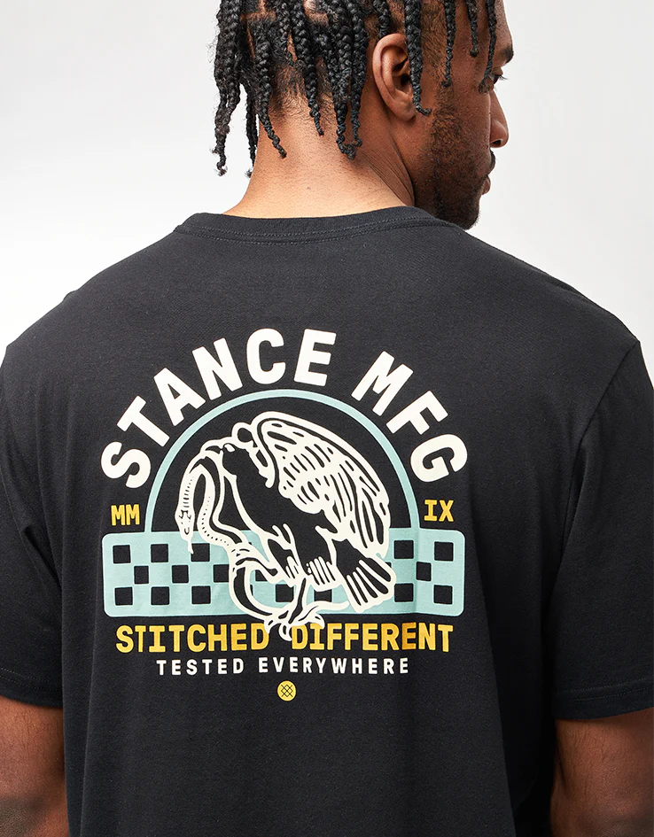 Stance Classic Prey T-Shirt - Black - Image 3