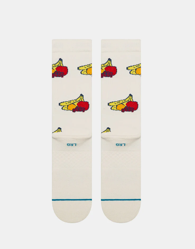 Stance Fruits Crew Socks - Canvas - Image 3
