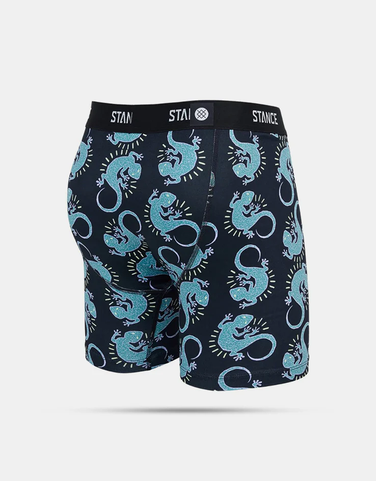 Stance Gecko Boxer Shorts - Black - Image 2