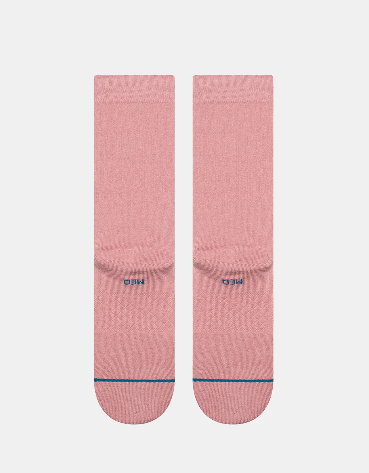 Stance Icon Crew Socks - Dusty Rose - Image 4