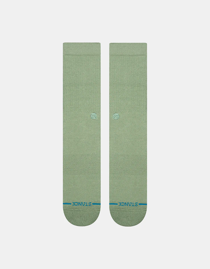 Stance Icon Crew Socks - Sage - Image 2