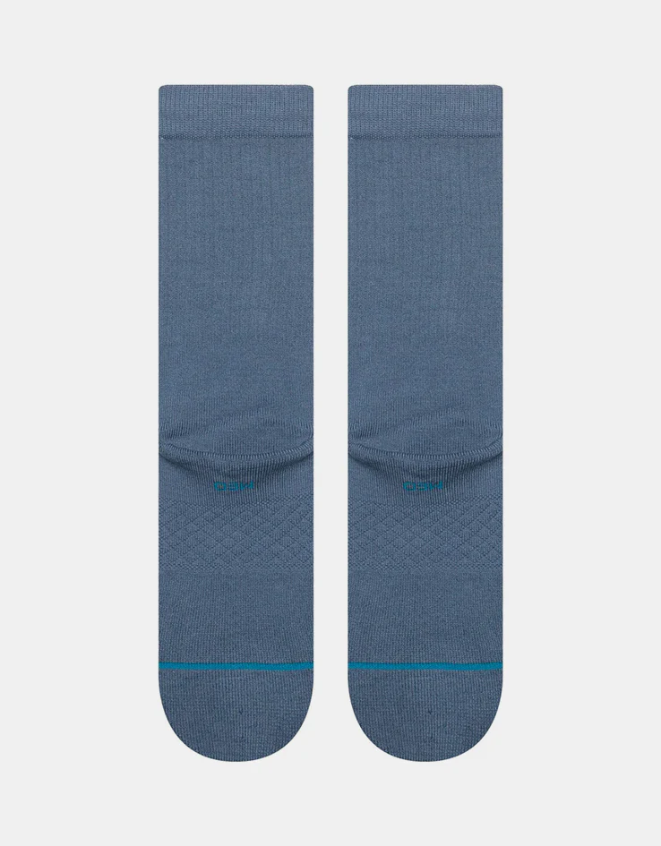 Stance Icon Crew Socks - Sea Blue - Image 3