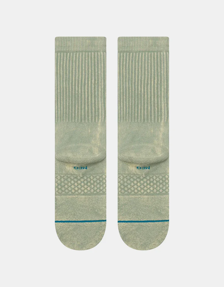 Stance Icon Dyed Crew Socks - Sea Green - Image 3