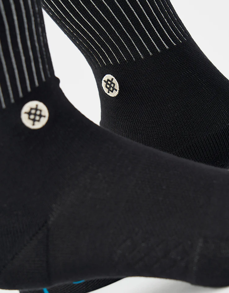 Stance Icon Pop Crew Socks - Black - Image 5