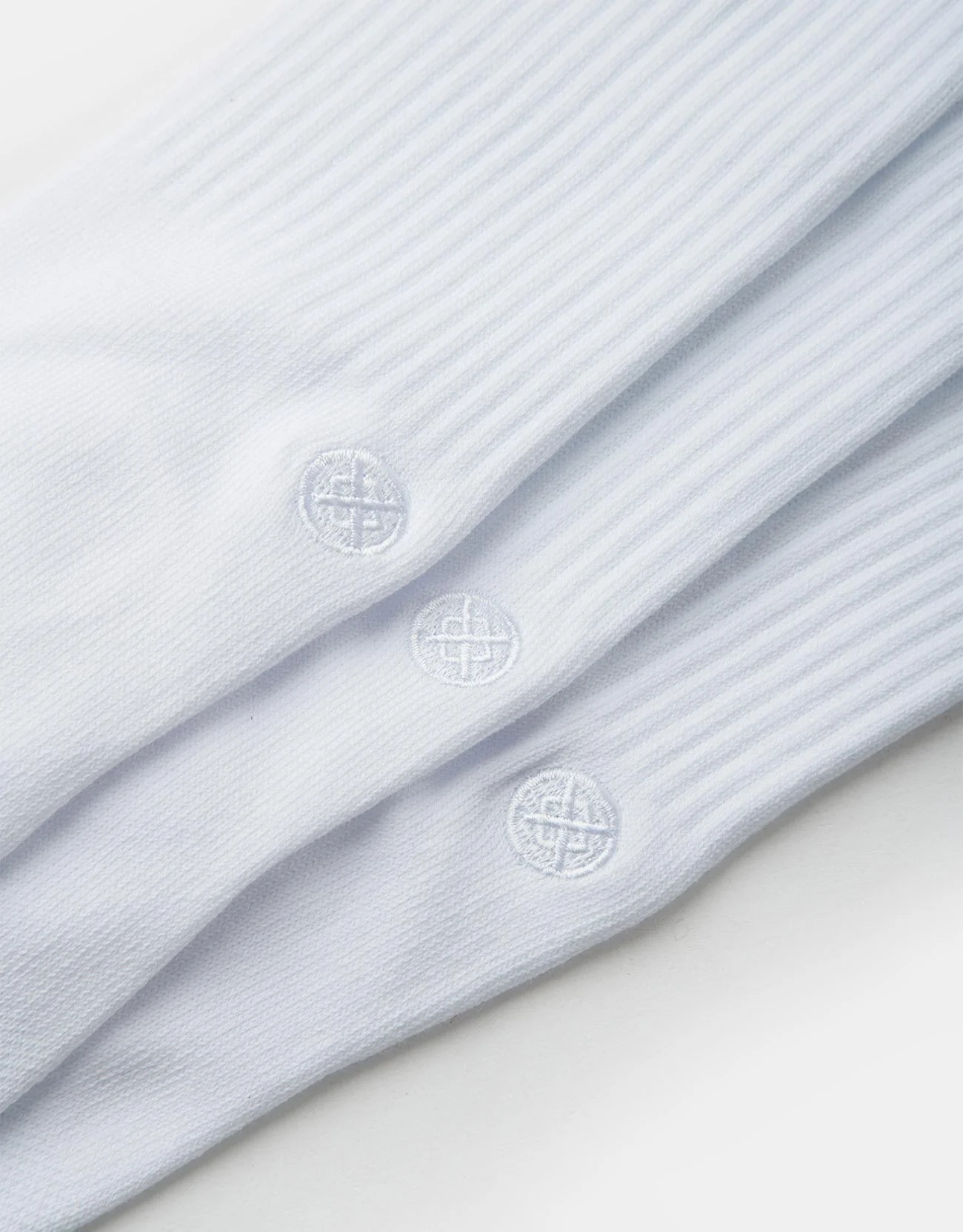 Stance Icon Stealth Crew 3 Pack Socks - White/White - Image 5
