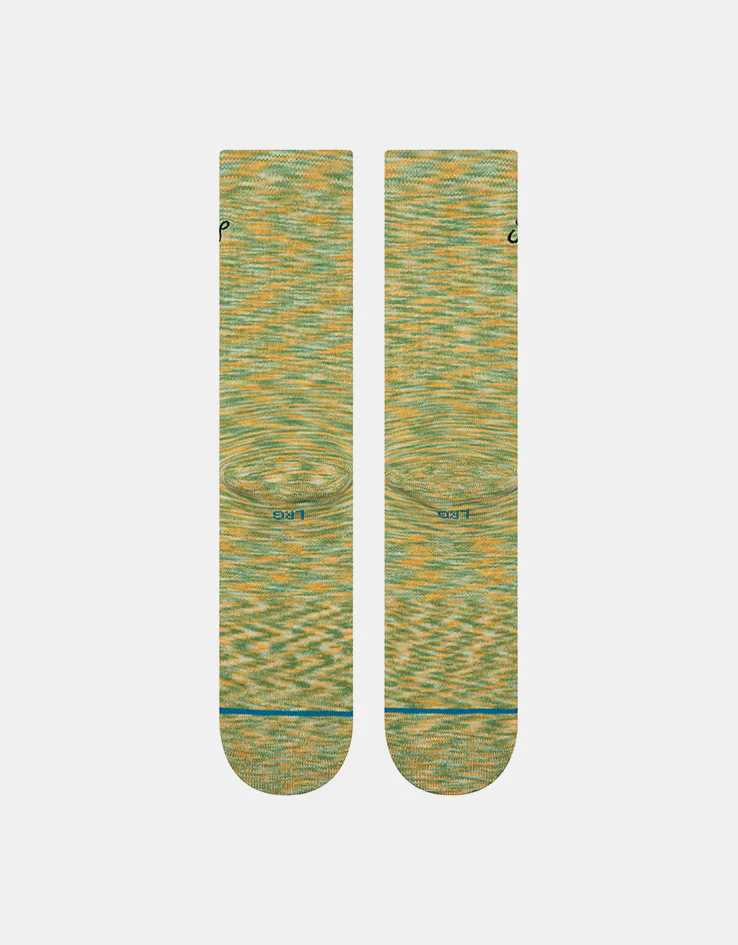 Stance Interstellar Crew Socks - Orange - Image 3