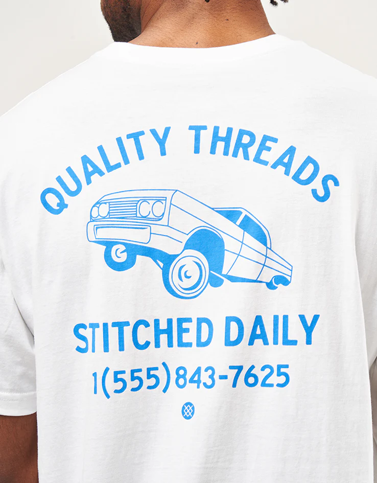 Stance Quality Threads T-Shirt - White - Image 3