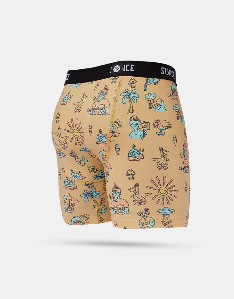 Stance Snackin Scoobs Boxers - Mustard - Image 2
