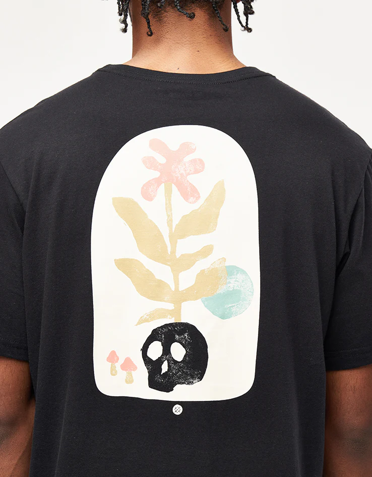 Stance Tropiskull T-Shirt - Black - Image 3