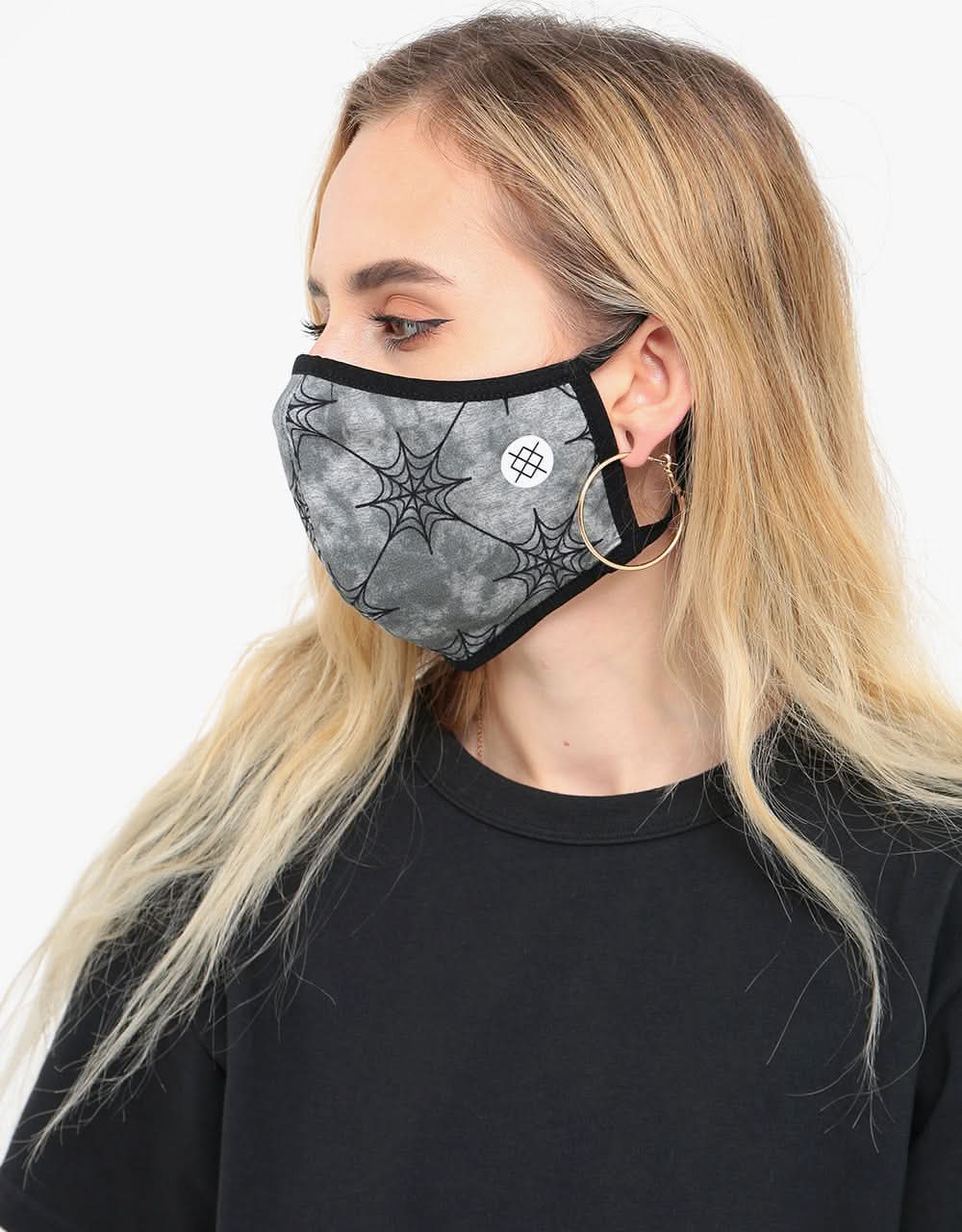 Stance Webbed Face Mask - Black - Image 3