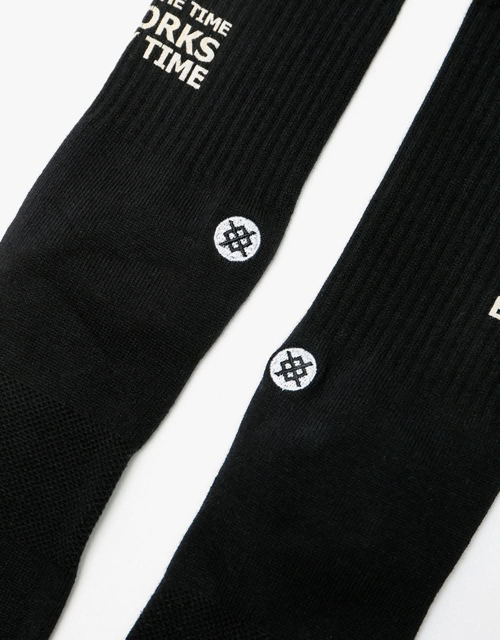Stance x Anchorman By Odean Crew Socks - Black - Image 6