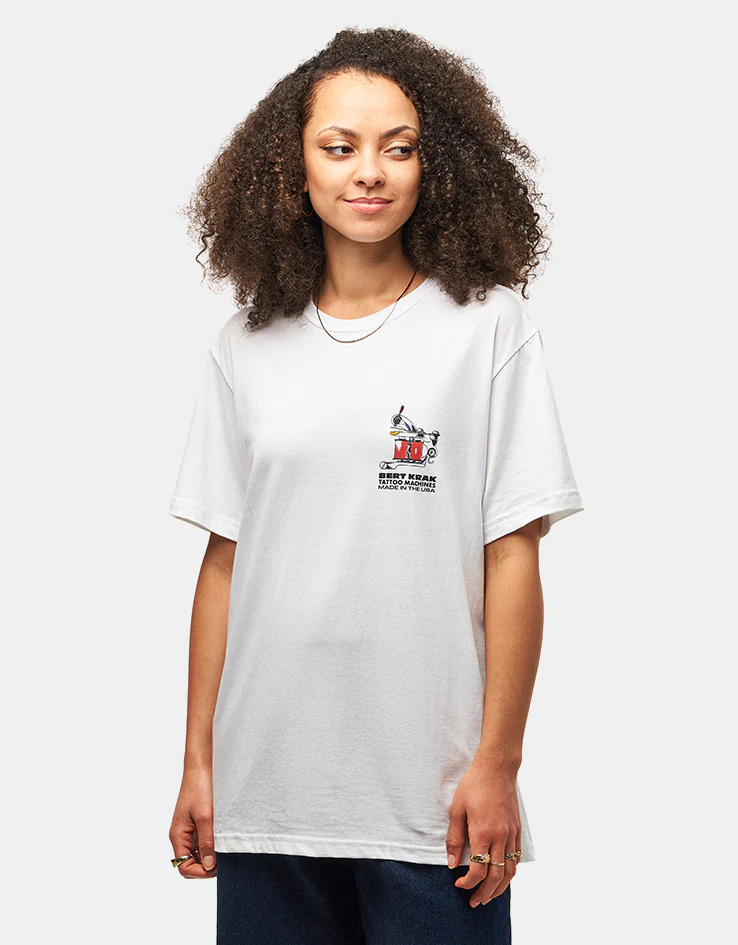 Stance x Bert Krak Handmade T-Shirt - White - Image 4